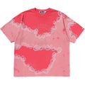BAPE HAND DYE COLLEGE RELAXED FIT TEE MENS