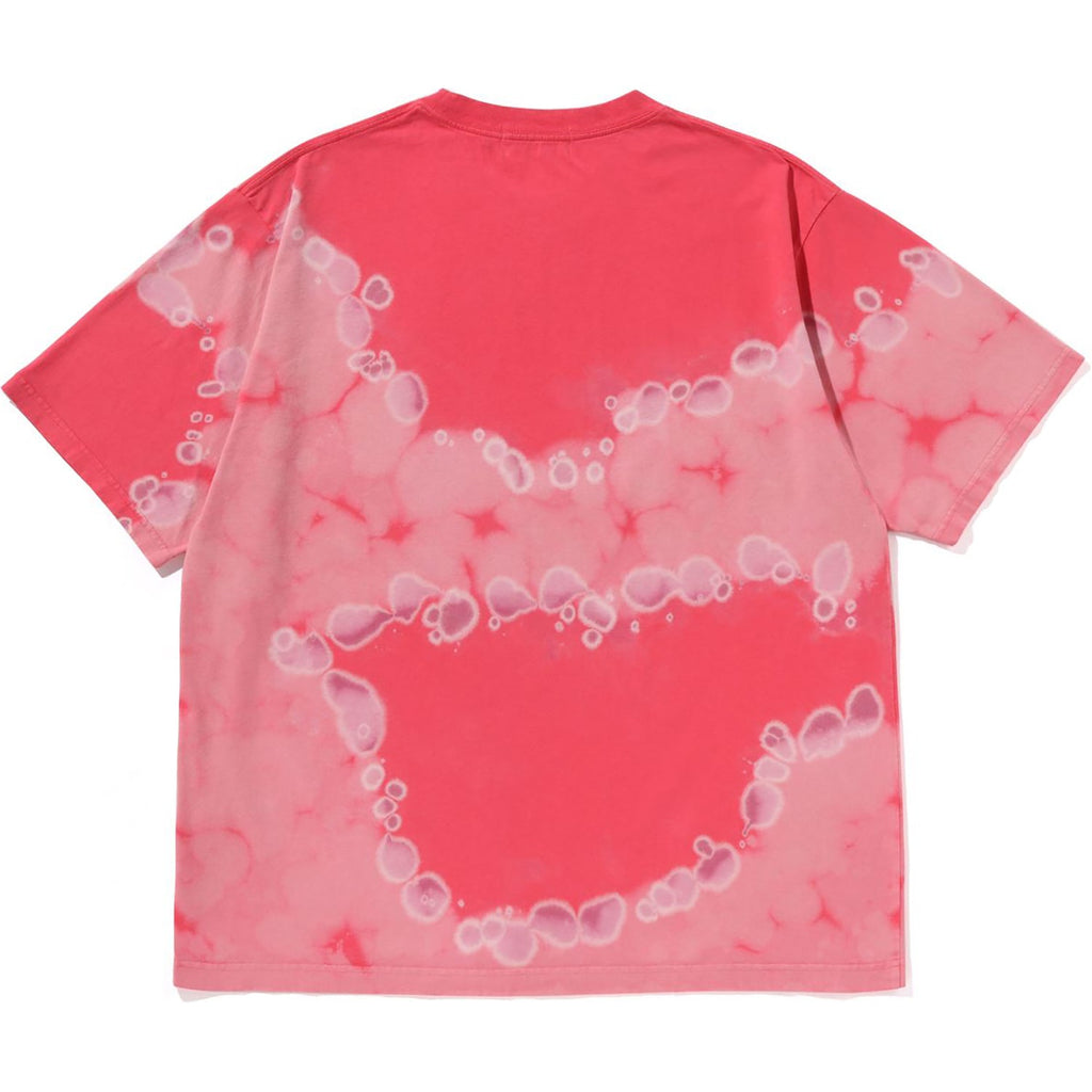 BAPE HAND DYE COLLEGE RELAXED FIT TEE MENS