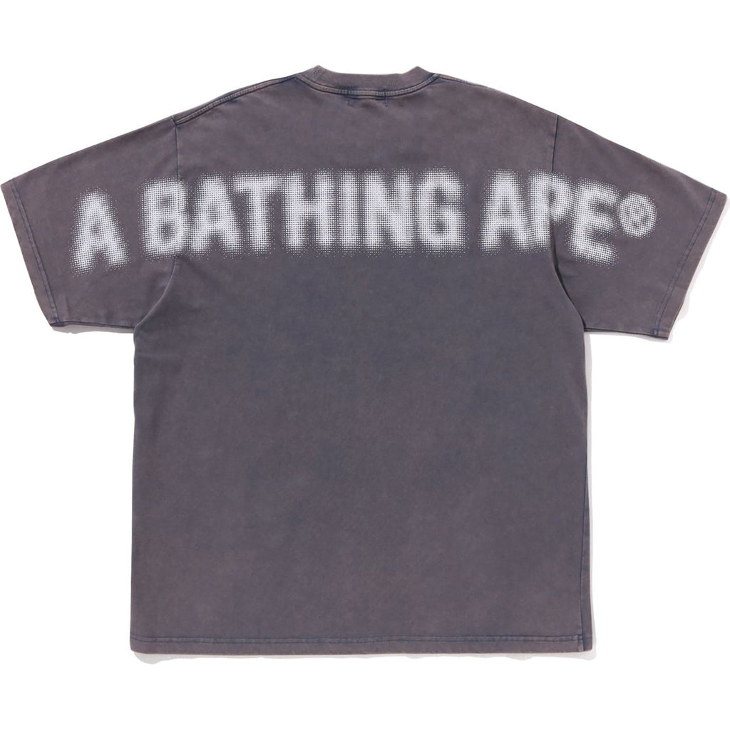 BAPE PIGMENT PRINT APE HEAD RELAXED FIT TEE MENS