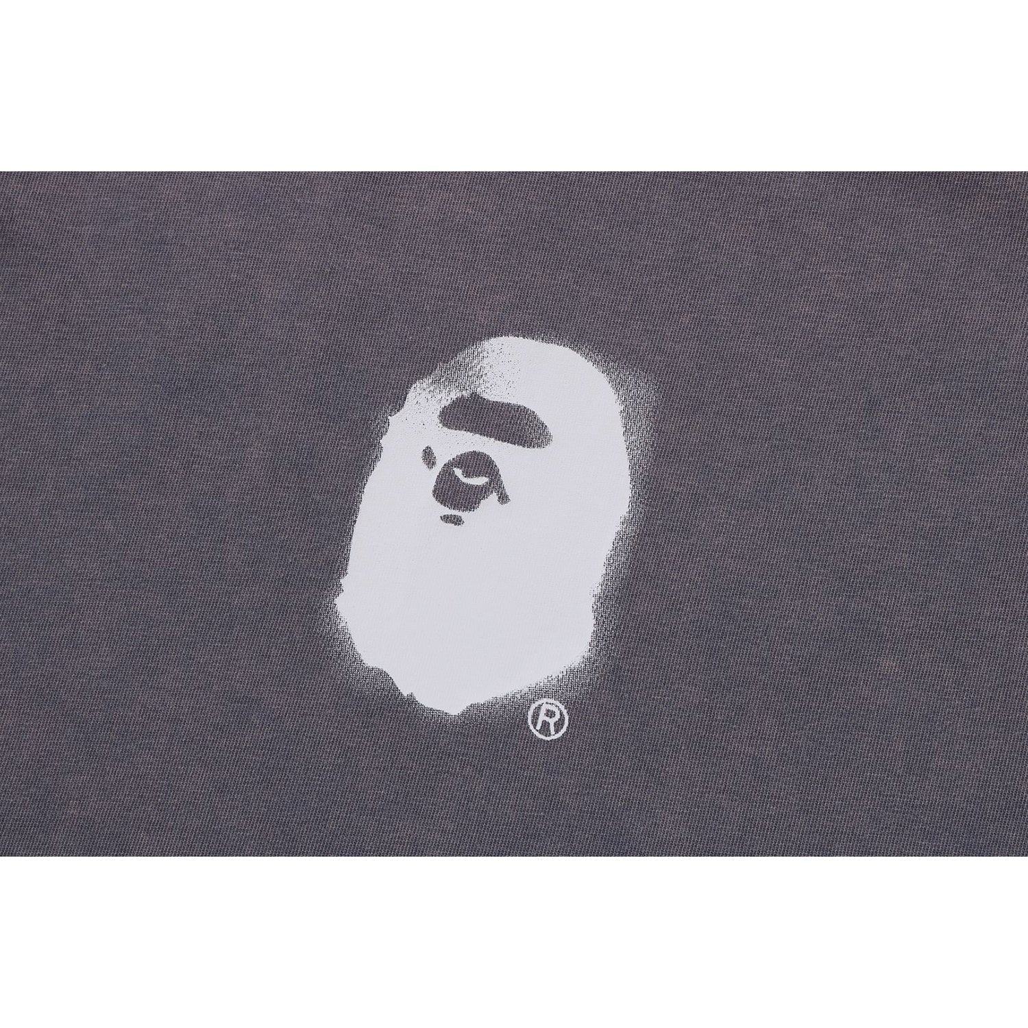 BAPE PIGMENT PRINT APE HEAD RELAXED FIT TEE MENS