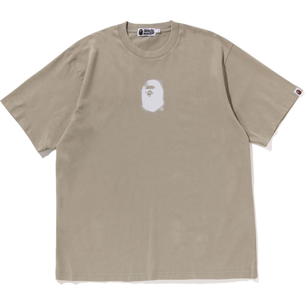 BAPE PIGMENT PRINT APE HEAD RELAXED FIT TEE MENS