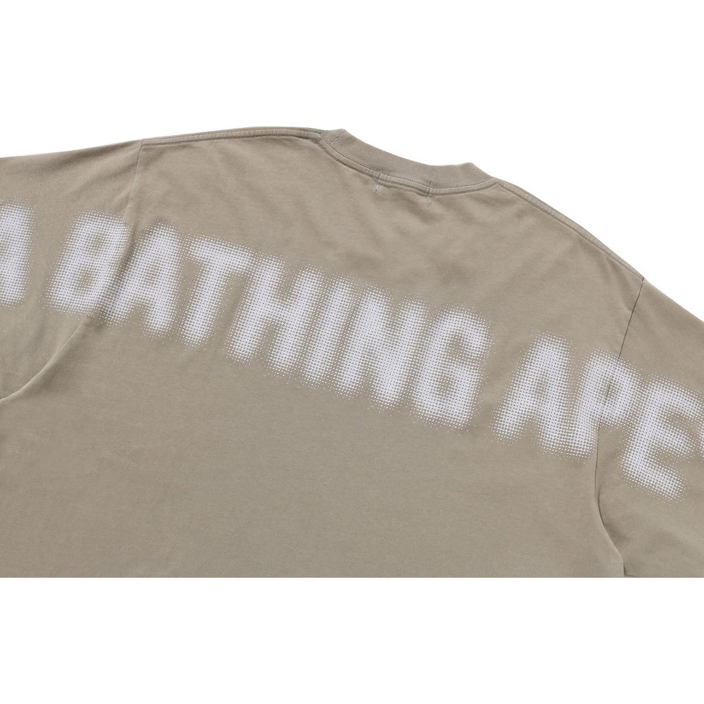 BAPE PIGMENT PRINT APE HEAD RELAXED FIT TEE MENS