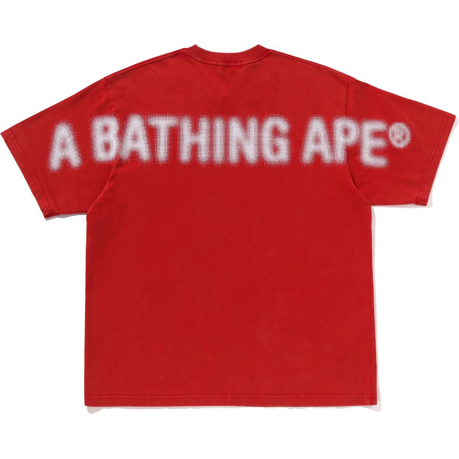 BAPE PIGMENT PRINT APE HEAD RELAXED FIT TEE MENS