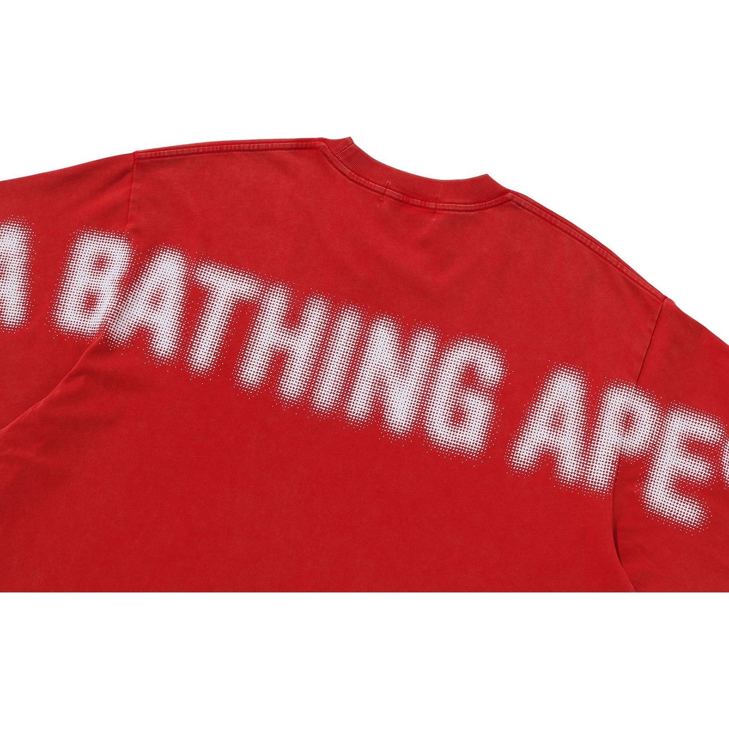 BAPE PIGMENT PRINT APE HEAD RELAXED FIT TEE MENS