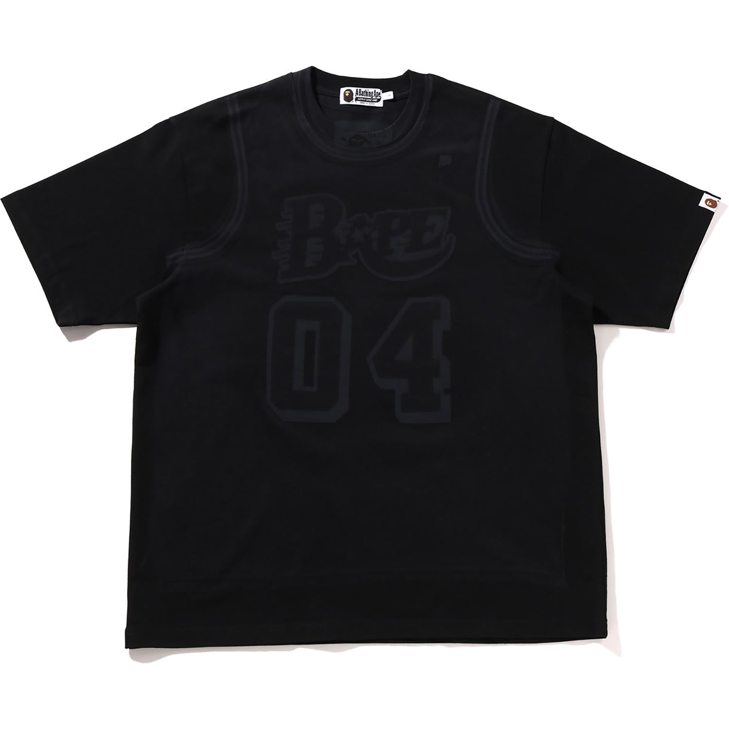 BAPE FAKE PRINT RELAXED FIT TEE MENS