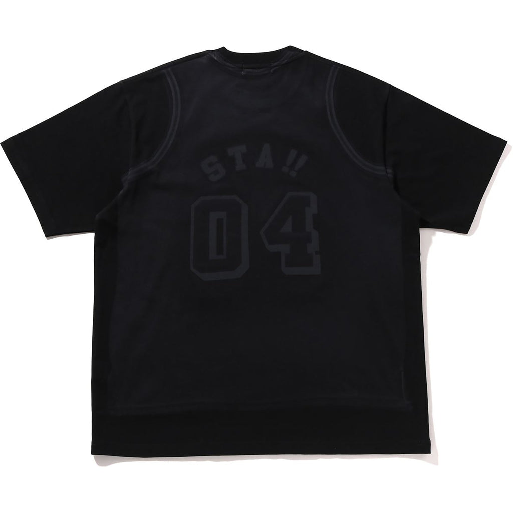 BAPE FAKE PRINT RELAXED FIT TEE MENS