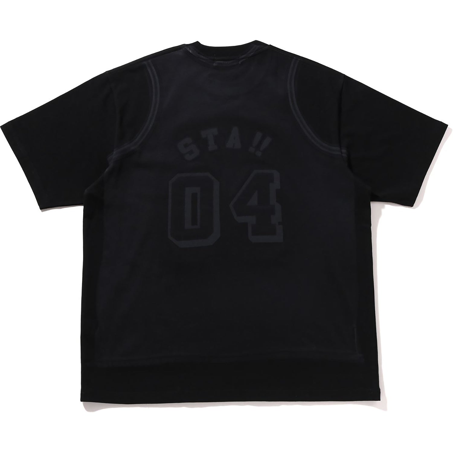BAPE FAKE PRINT RELAXED FIT TEE MENS