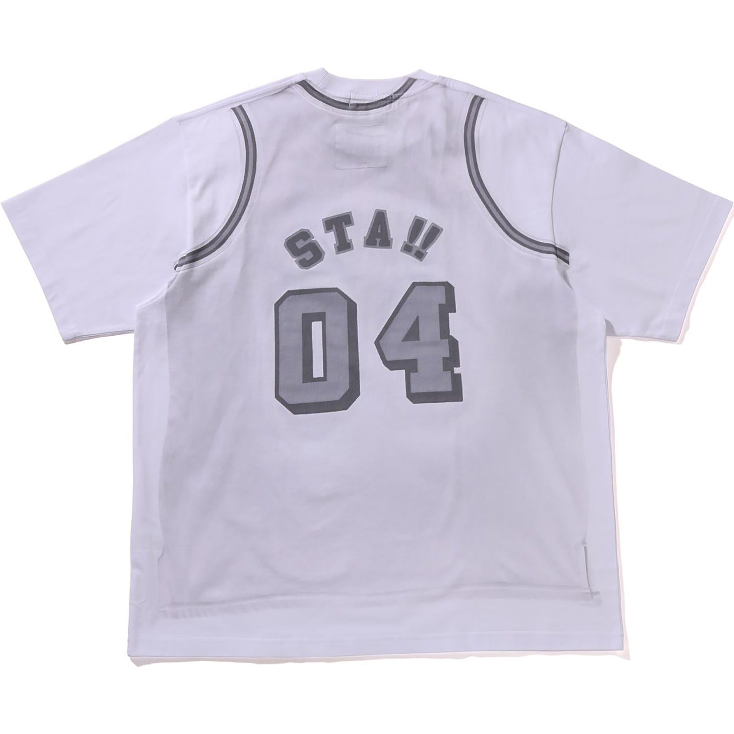 BAPE FAKE PRINT RELAXED FIT TEE MENS