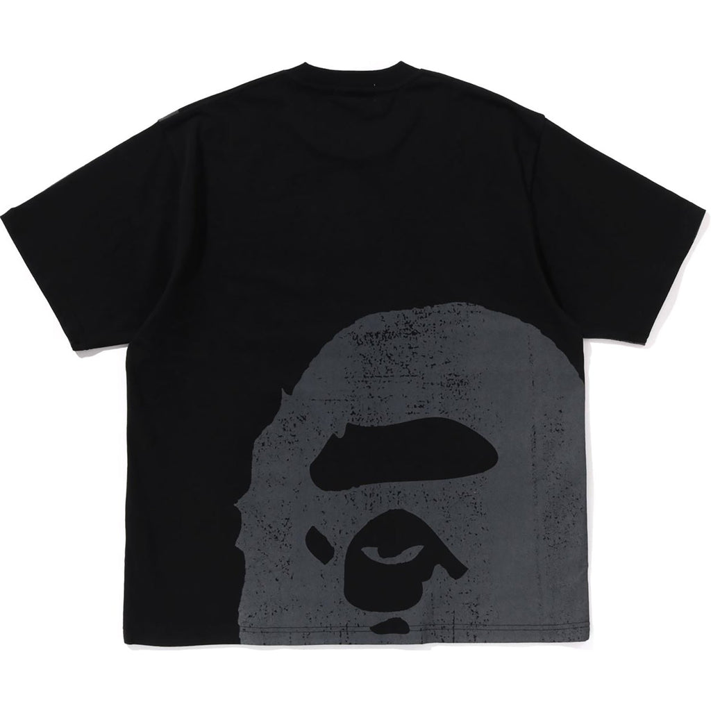 BAPE WATER PRINT APE HEAD RELAXED FIT TEE MENS