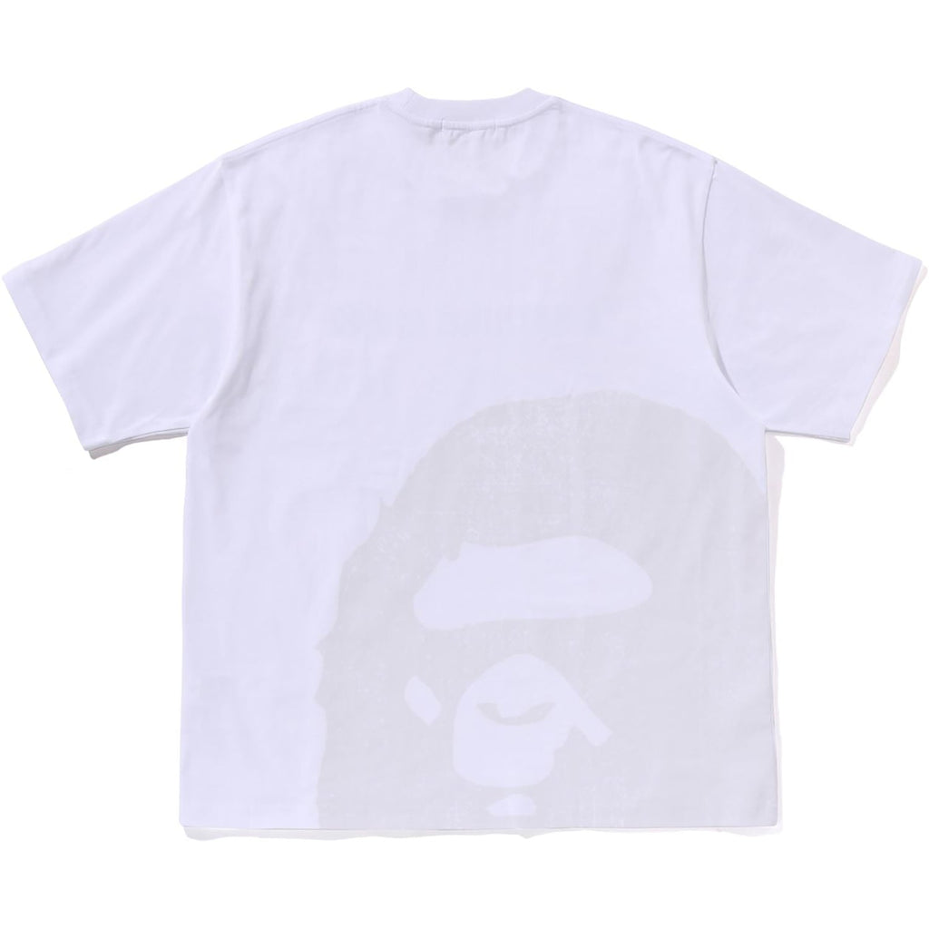 BAPE WATER PRINT APE HEAD RELAXED FIT TEE MENS