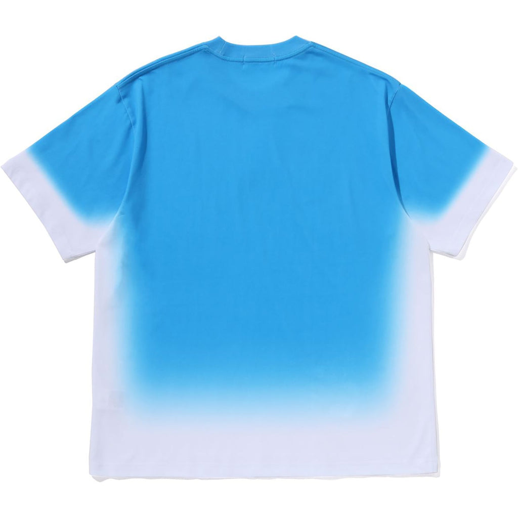 BAPE SPRAY PRINT BATHING APE LOGO RELAXED FIT TEE MENS