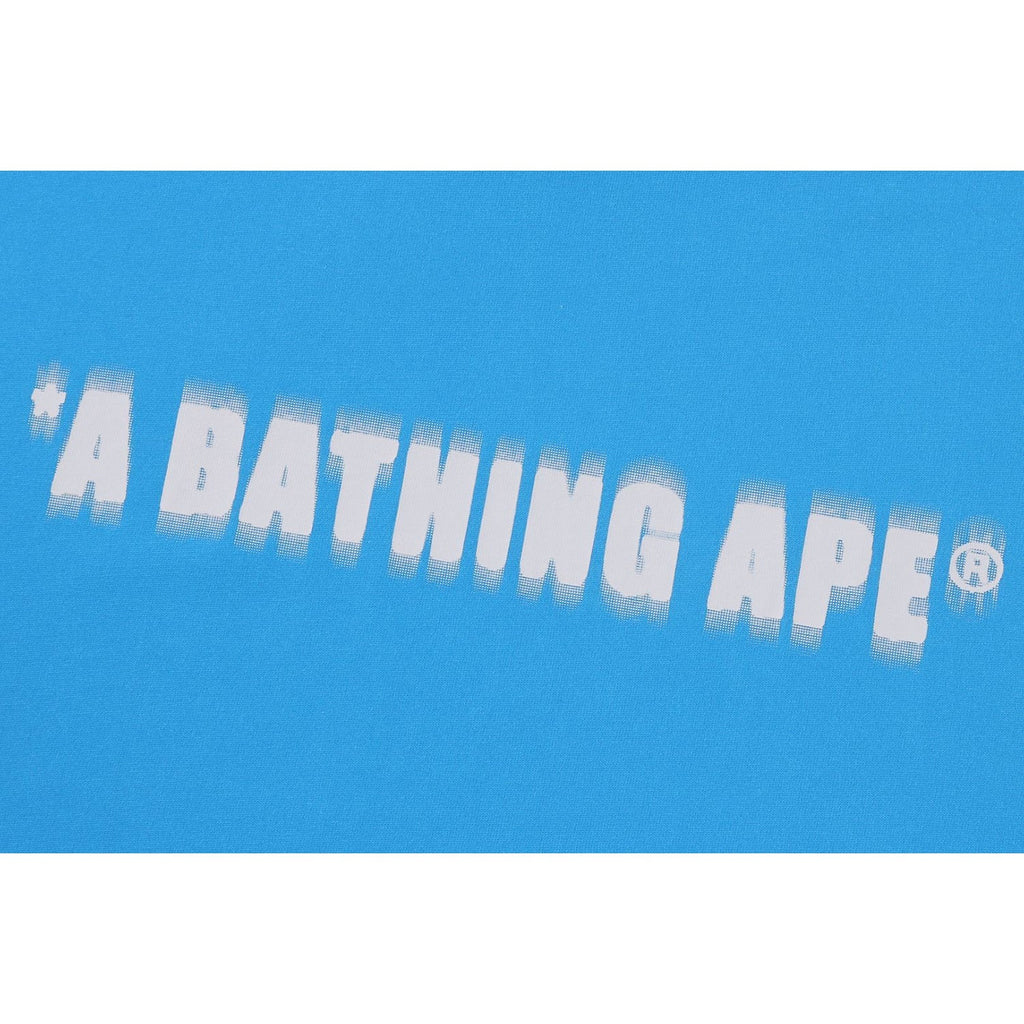 BAPE SPRAY PRINT BATHING APE LOGO RELAXED FIT TEE MENS