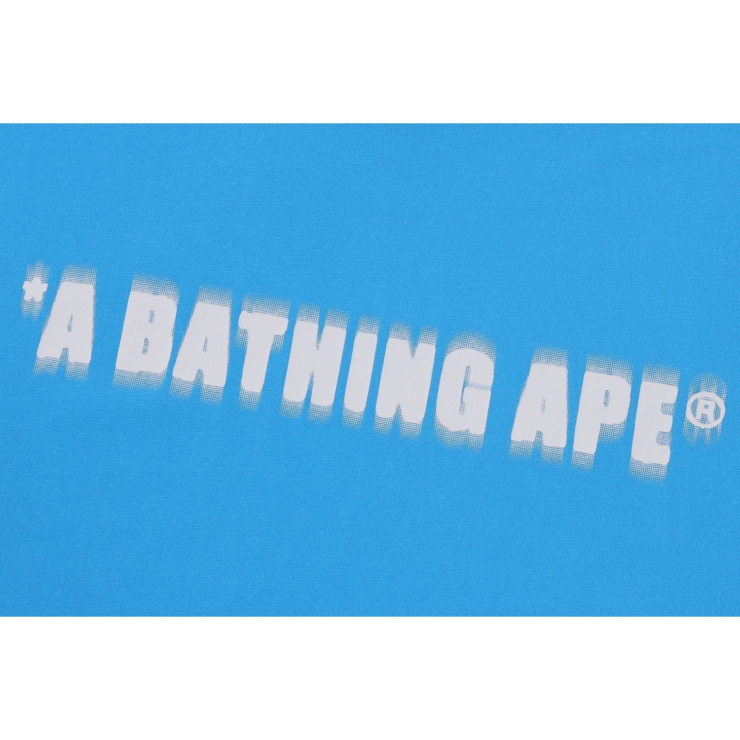 BAPE SPRAY PRINT BATHING APE LOGO RELAXED FIT TEE MENS
