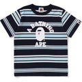 BAPE COLLEGE STRIPE TEE KIDS