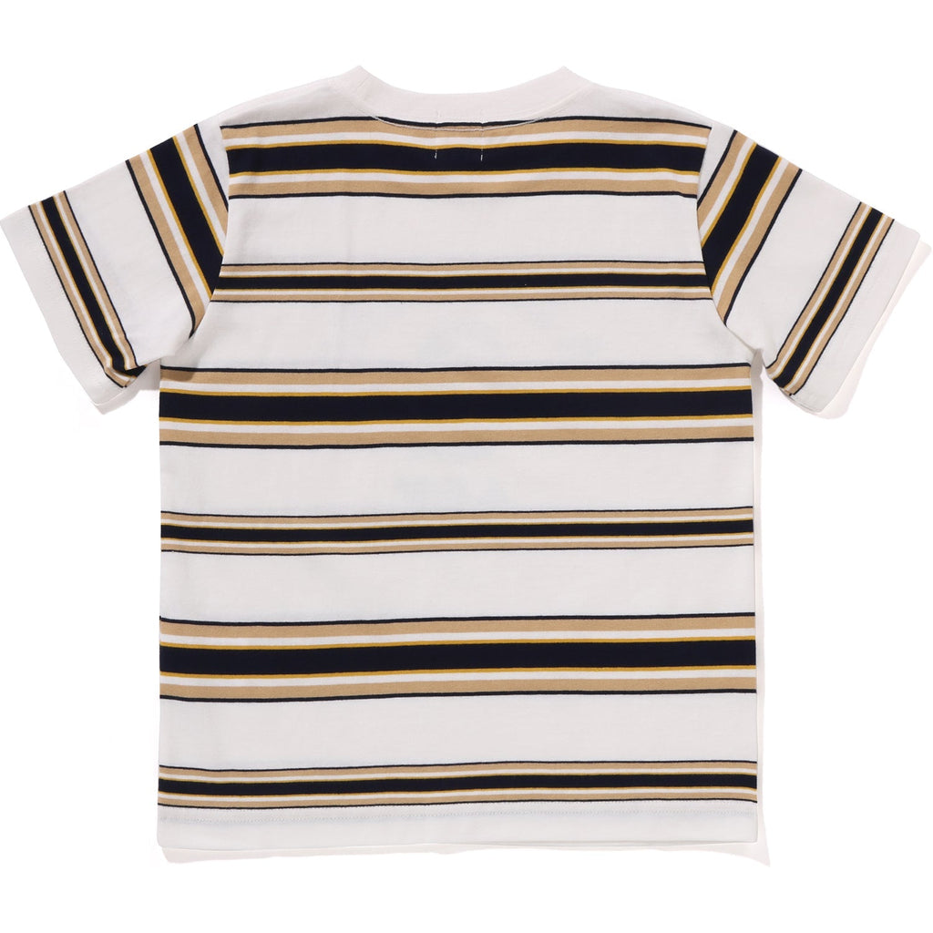 BAPE COLLEGE STRIPE TEE KIDS