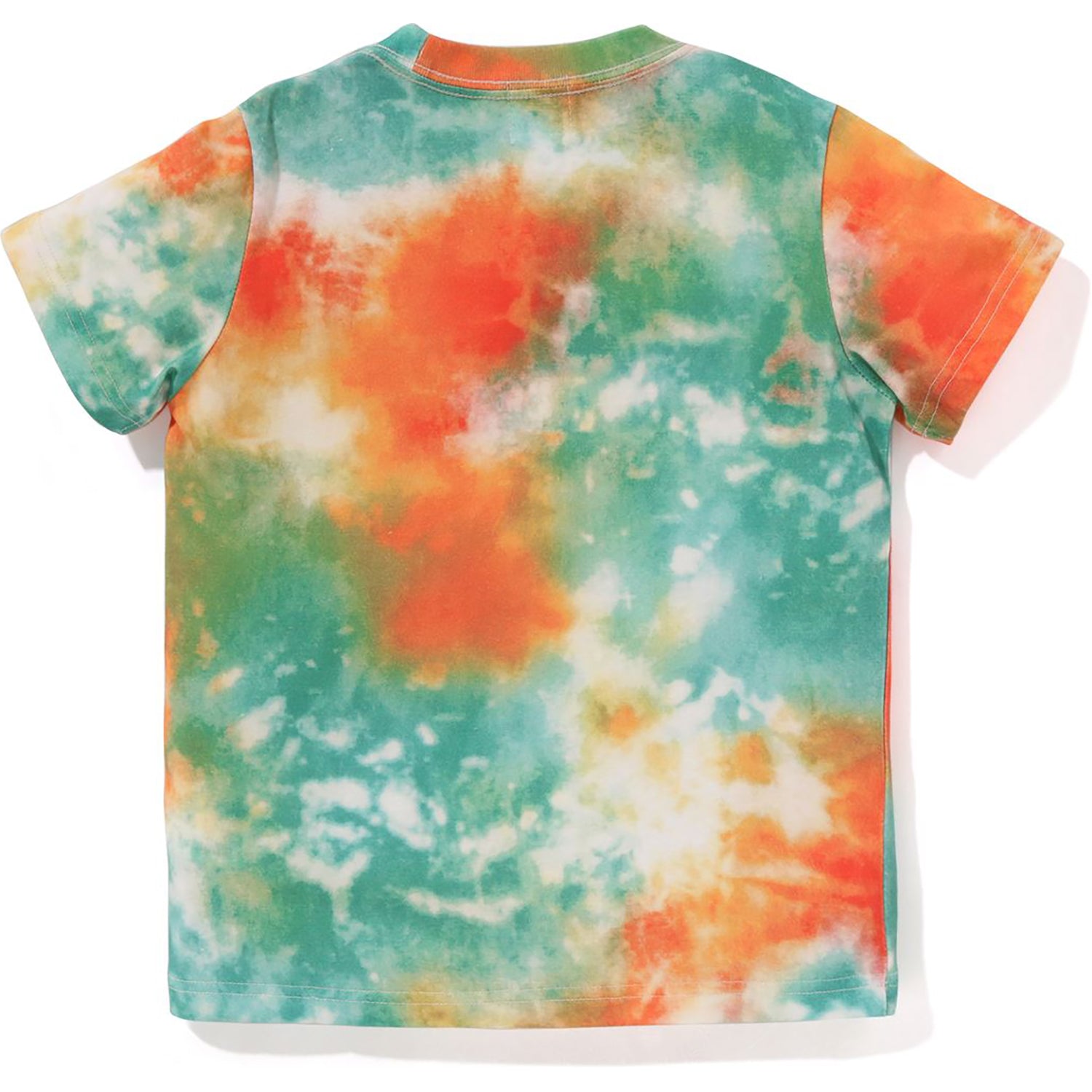 BAPE COLLEGE TIE DYE TEE KIDS