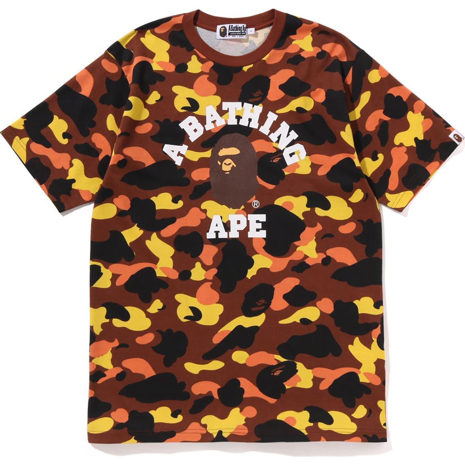 BAPE 1ST CAMO COLLEGE TEE MENS