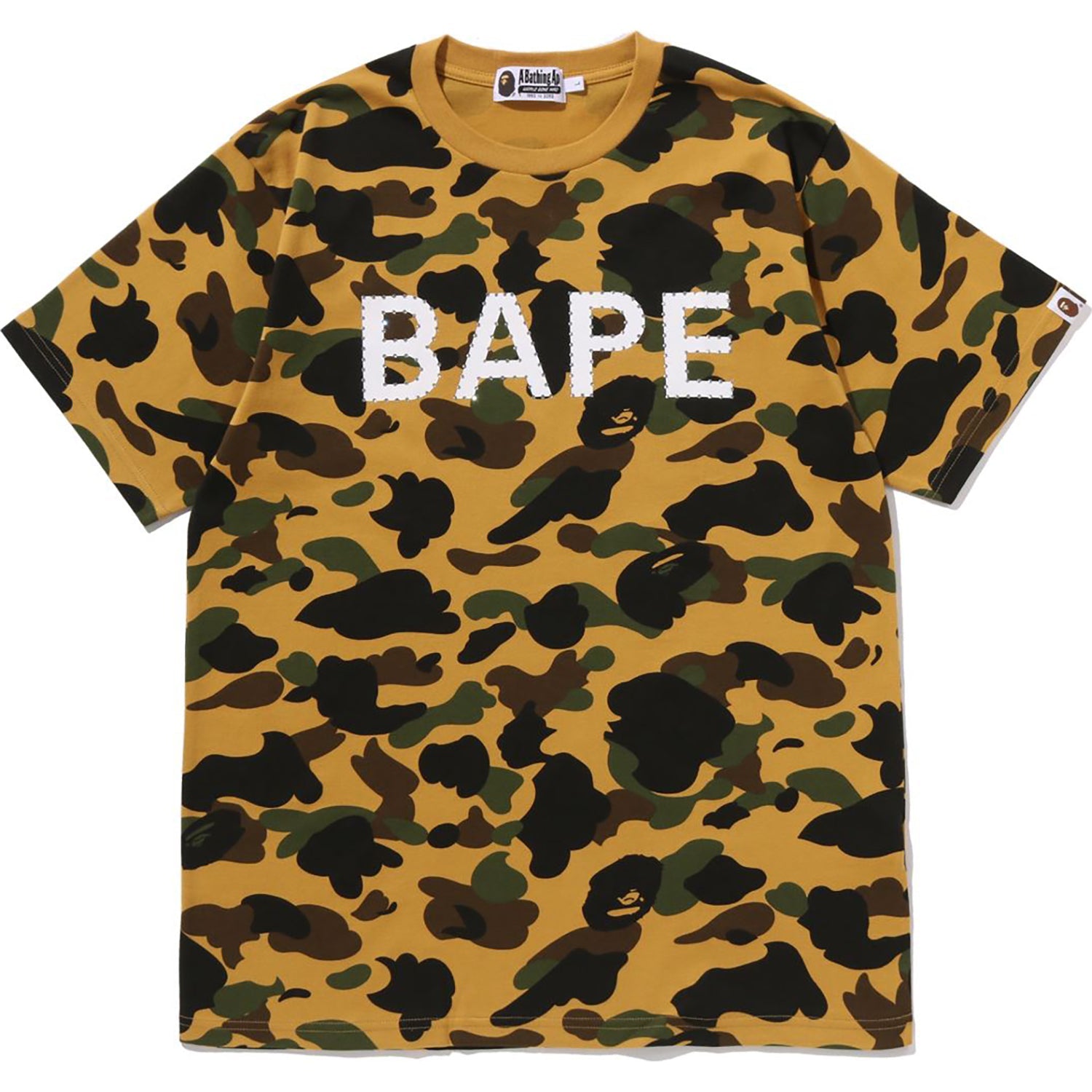 BAPE 1ST CAMO RHINESTONE TEE MENS