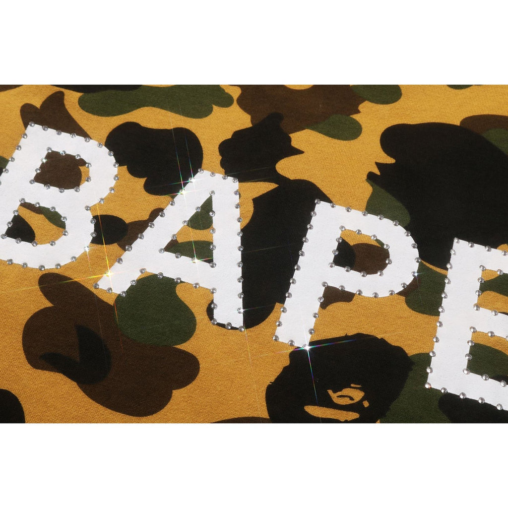 BAPE 1ST CAMO RHINESTONE TEE MENS