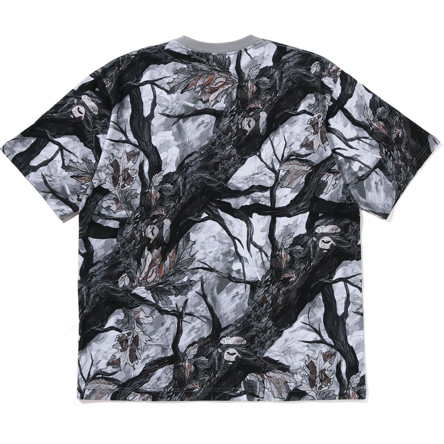 BAPE TREE EDGE CAMO APE FACE RELAXED FIT TEE MENS