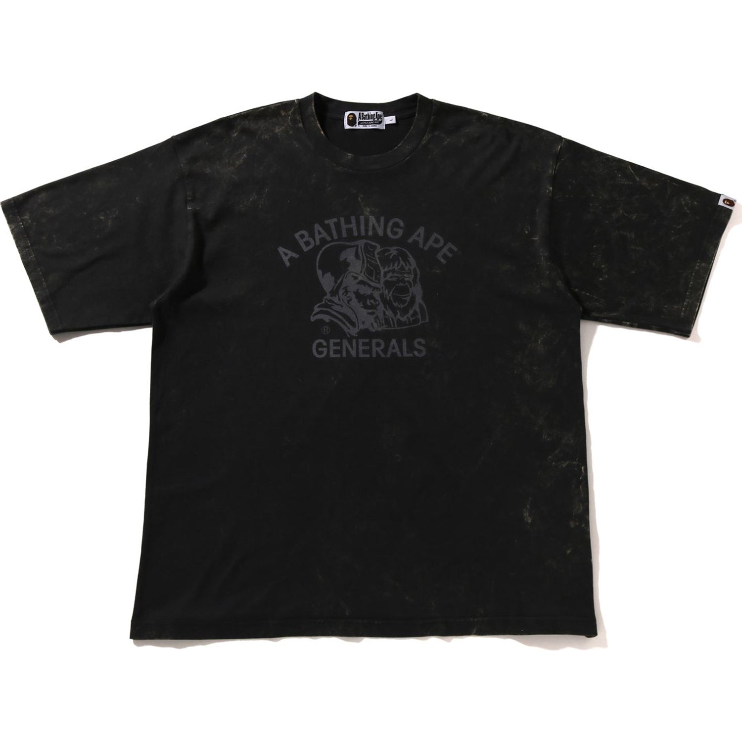 BAPE UNEVEN DYE GENERALS RELAXED FIT TEE MENS