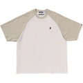 BAPE ONE POINT RELAXED FIT RAGLAN TEE MENS