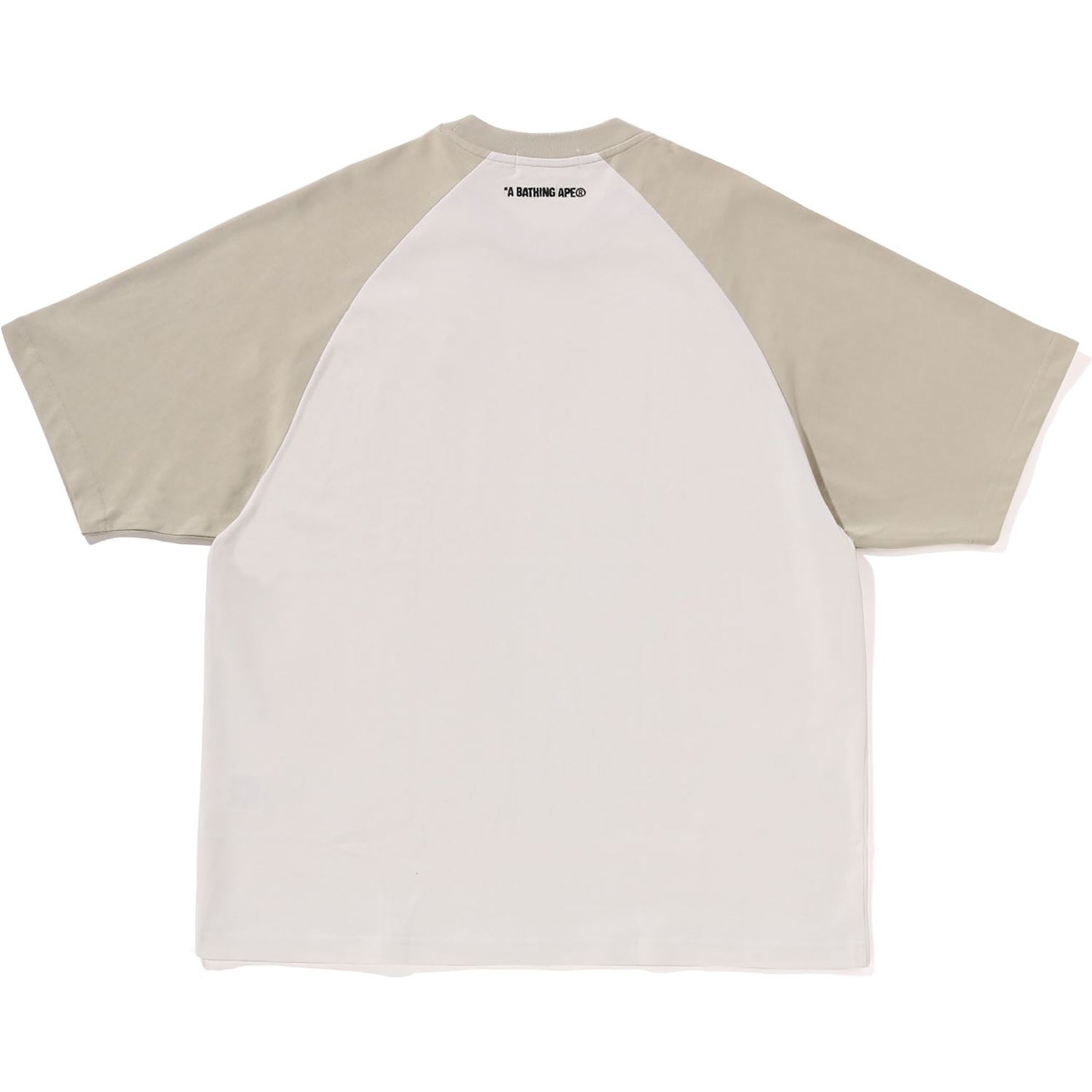 BAPE ONE POINT RELAXED FIT RAGLAN TEE MENS