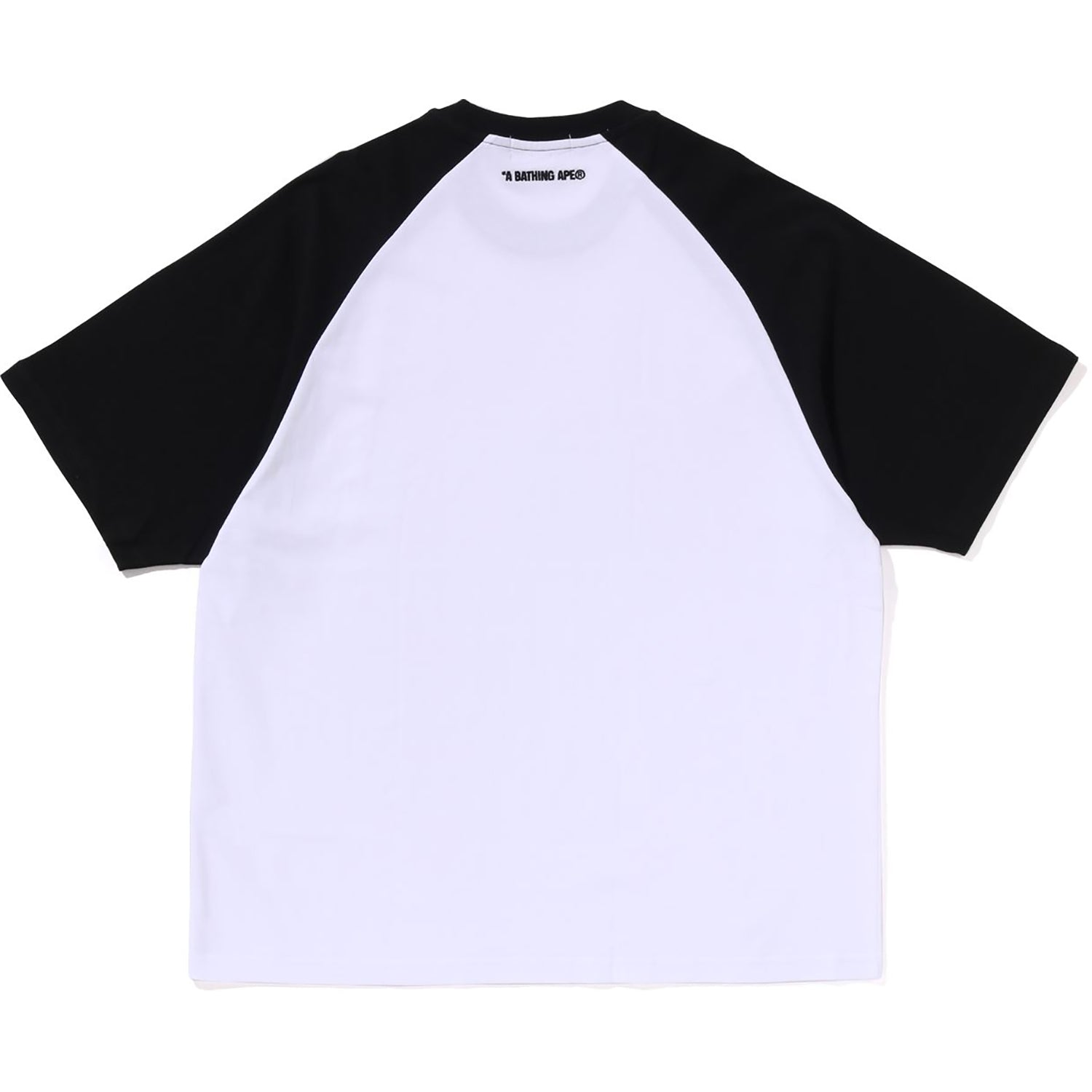 BAPE ONE POINT RELAXED FIT RAGLAN TEE MENS