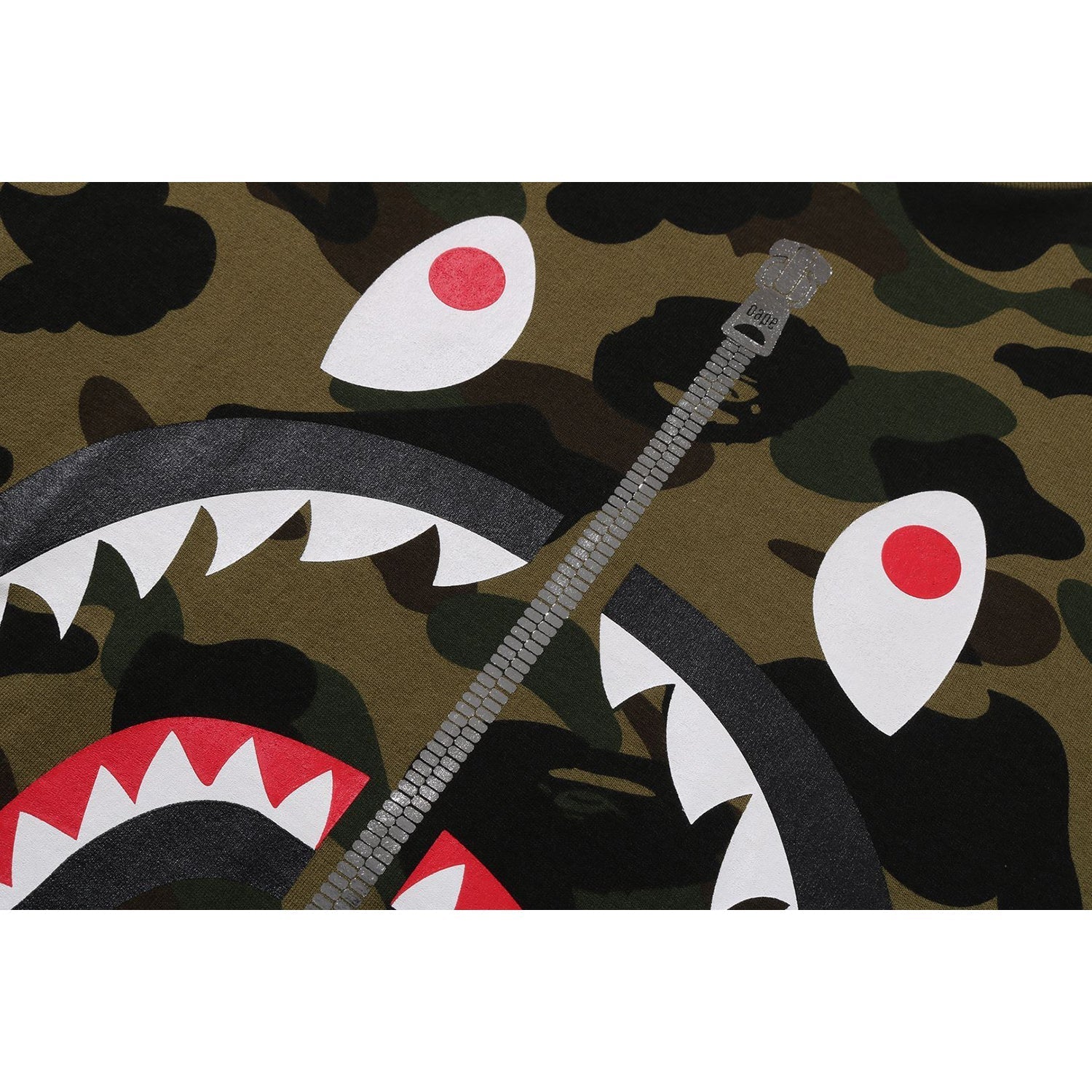 BAPE 1ST CAMO SHARK TEE KIDS