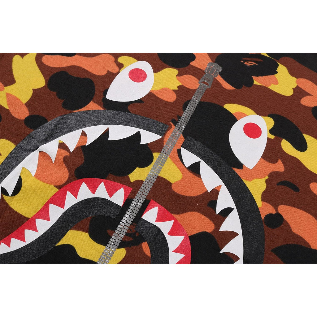 BAPE 1ST CAMO SHARK TEE KIDS