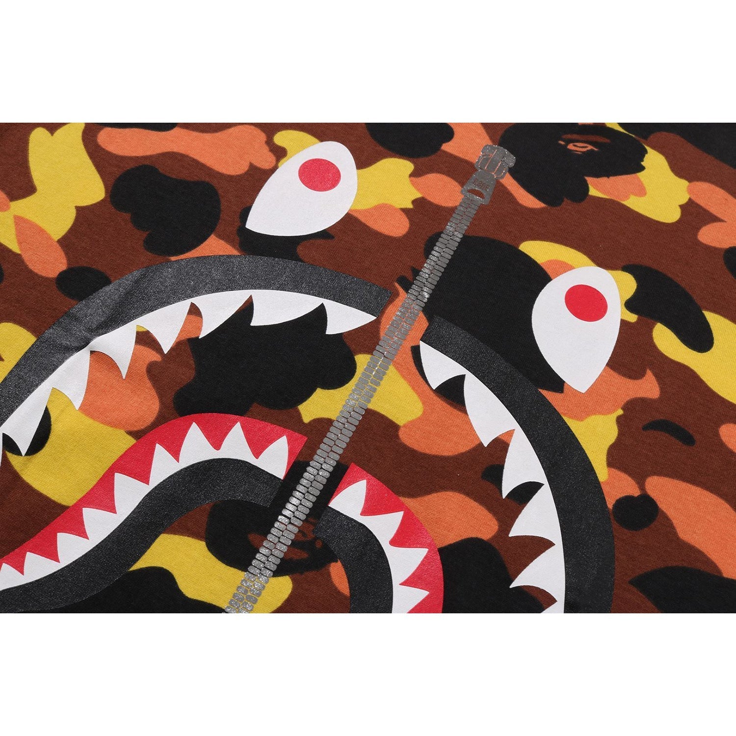 BAPE 1ST CAMO SHARK TEE KIDS