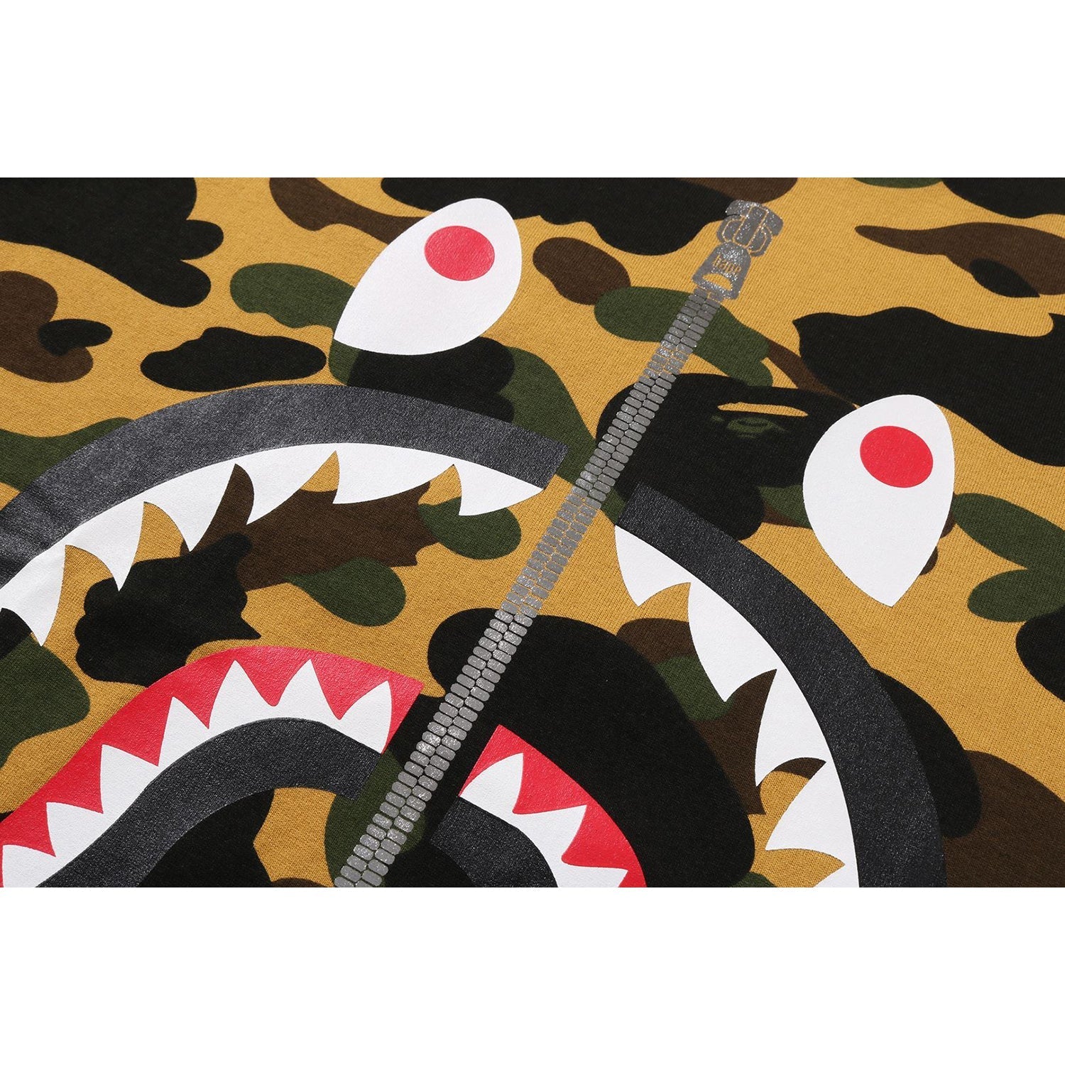 BAPE 1ST CAMO SHARK TEE KIDS