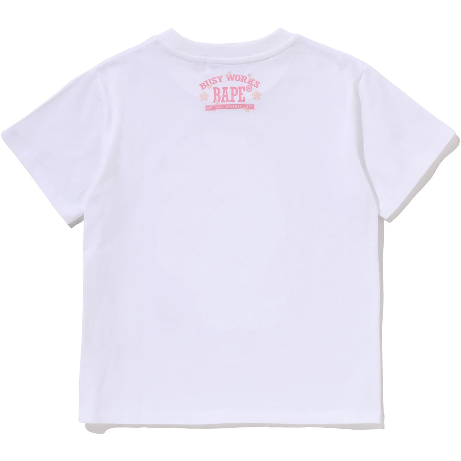 BAPE SAKURA PHOTO APE HEAD MINI TEE LADIES