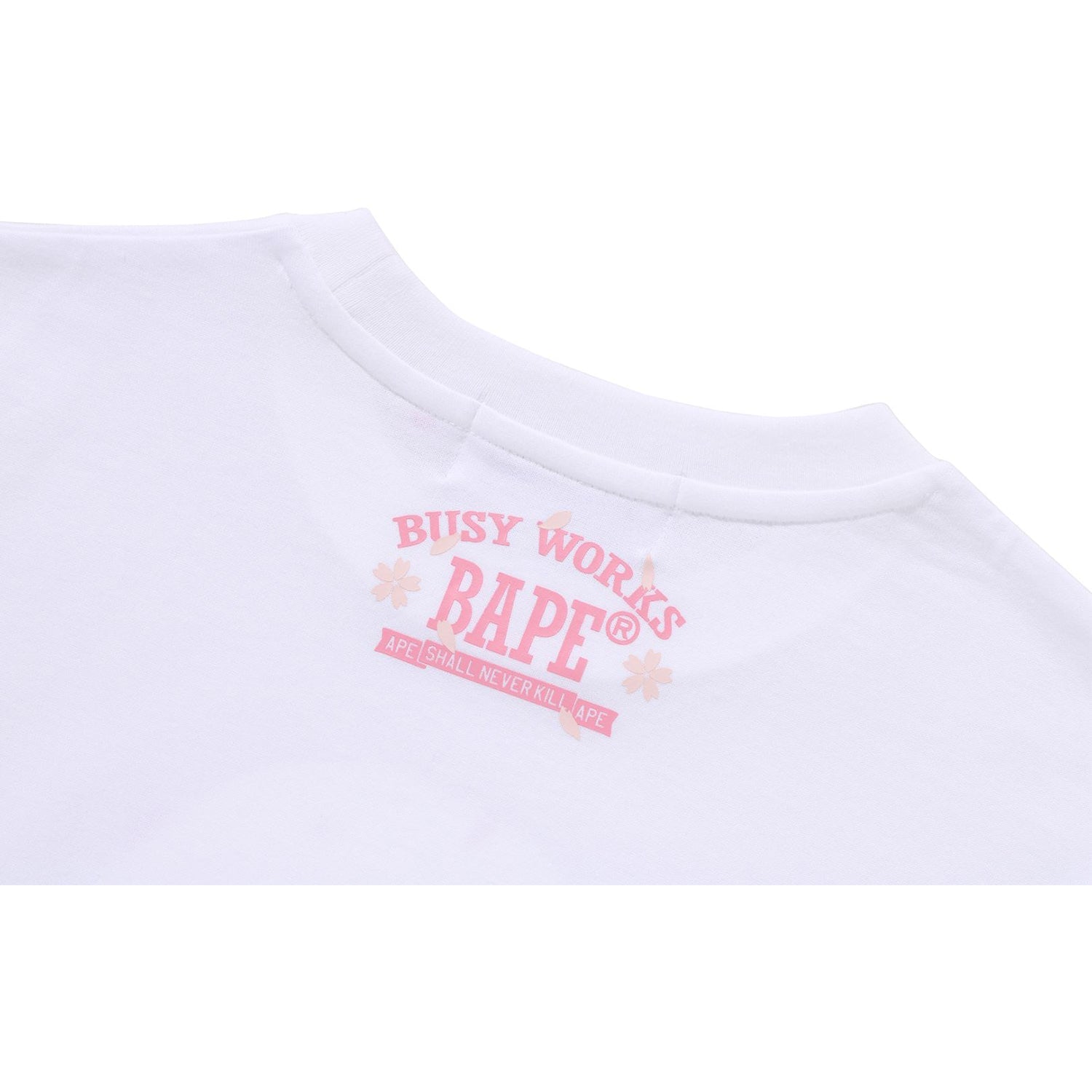 BAPE SAKURA PHOTO APE HEAD MINI TEE LADIES