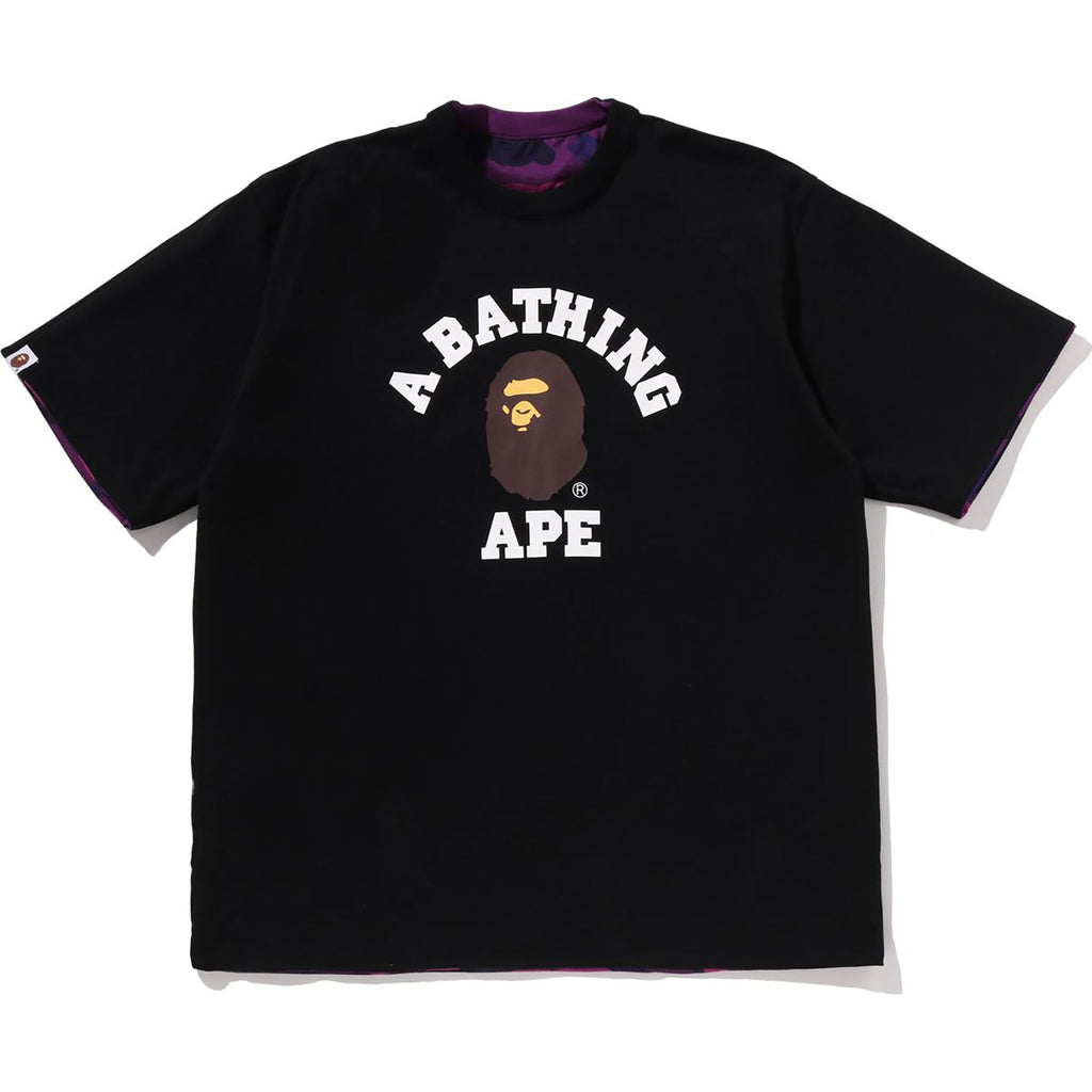 BAPE COLOR CAMO REVERSIBLE TEE MENS