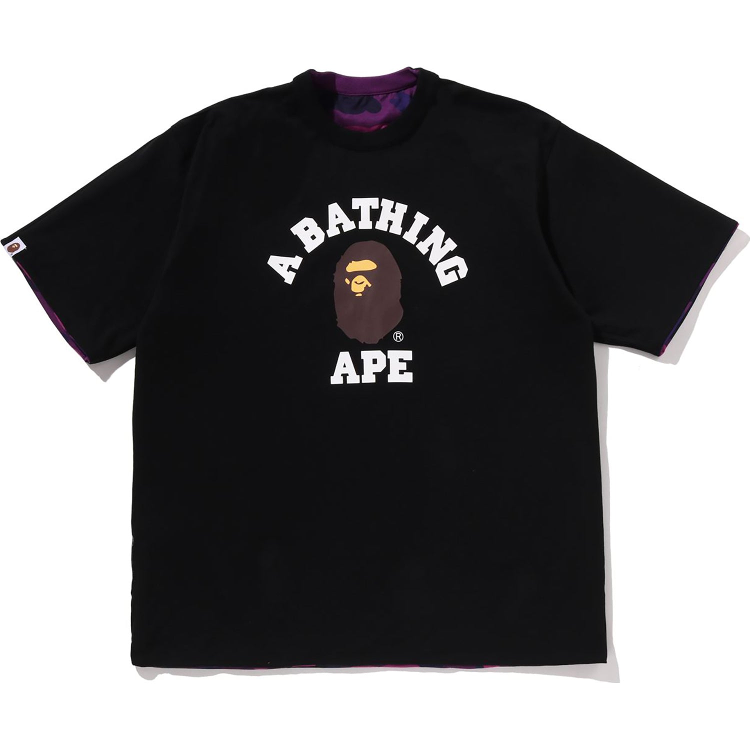 BAPE COLOR CAMO REVERSIBLE TEE MENS