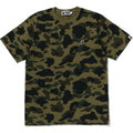 BAPE 1ST CAMO ONE POINT TEE MENS