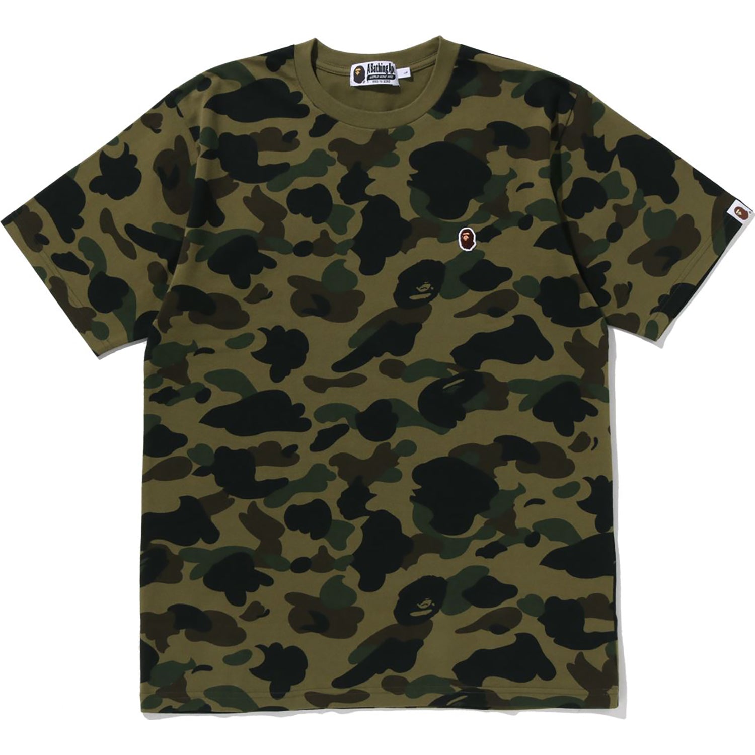 BAPE 1ST CAMO ONE POINT TEE MENS