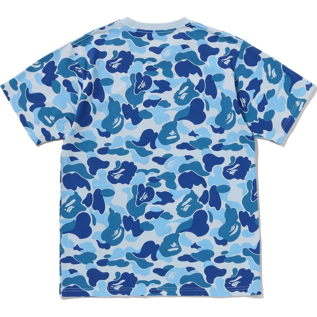 BAPE ABC CAMO COLLEGE TEE MENS
