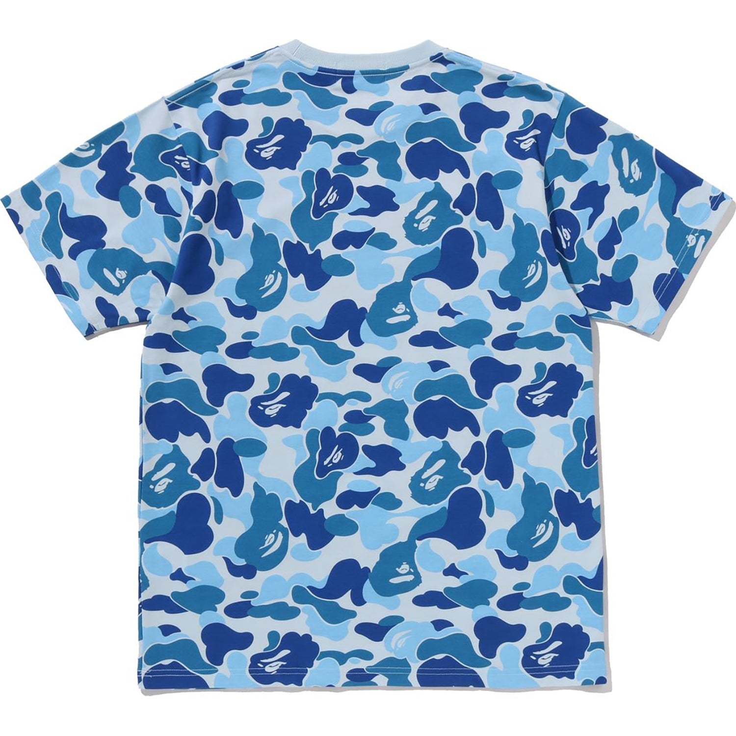 BAPE ABC CAMO COLLEGE TEE MENS