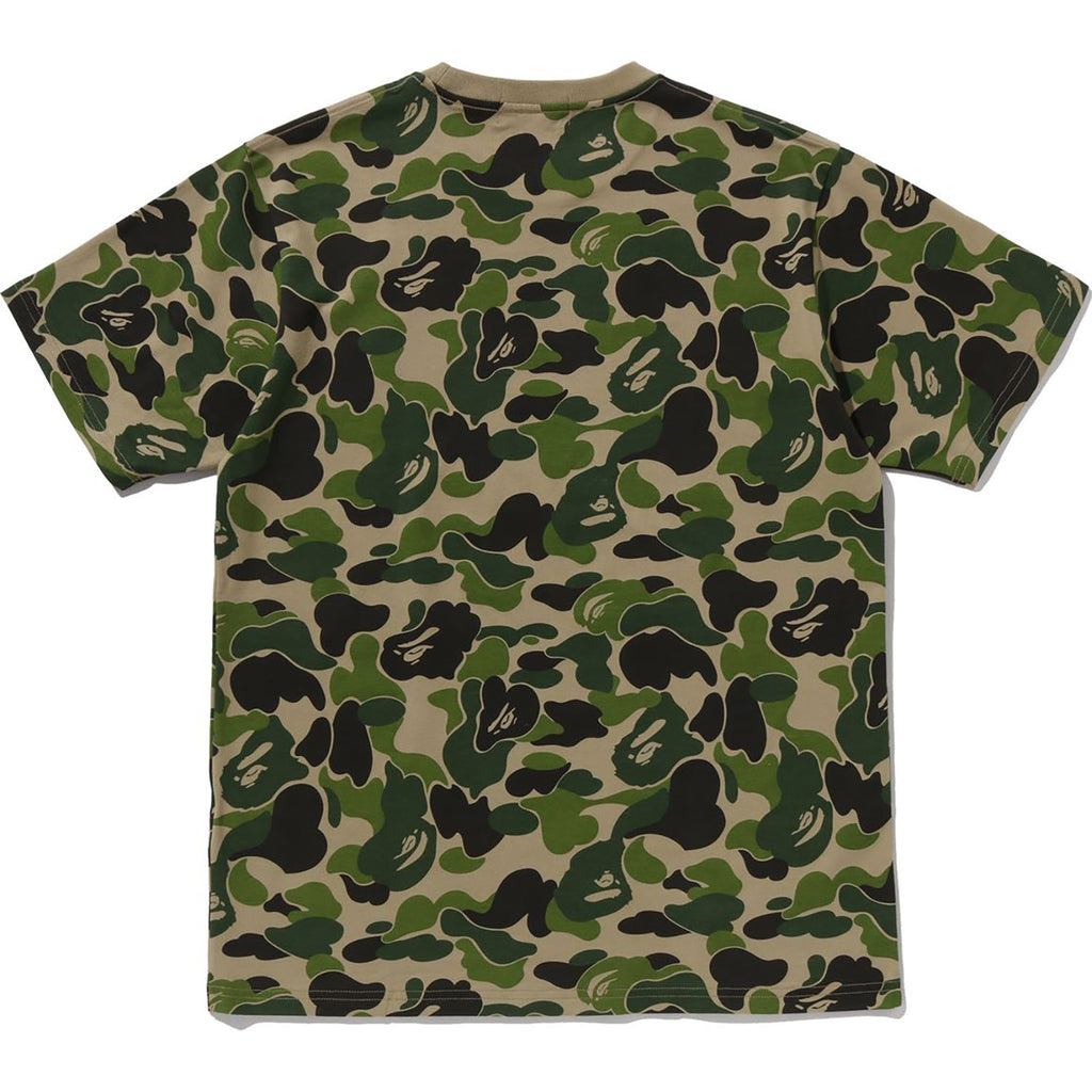 BAPE ABC CAMO COLLEGE TEE MENS