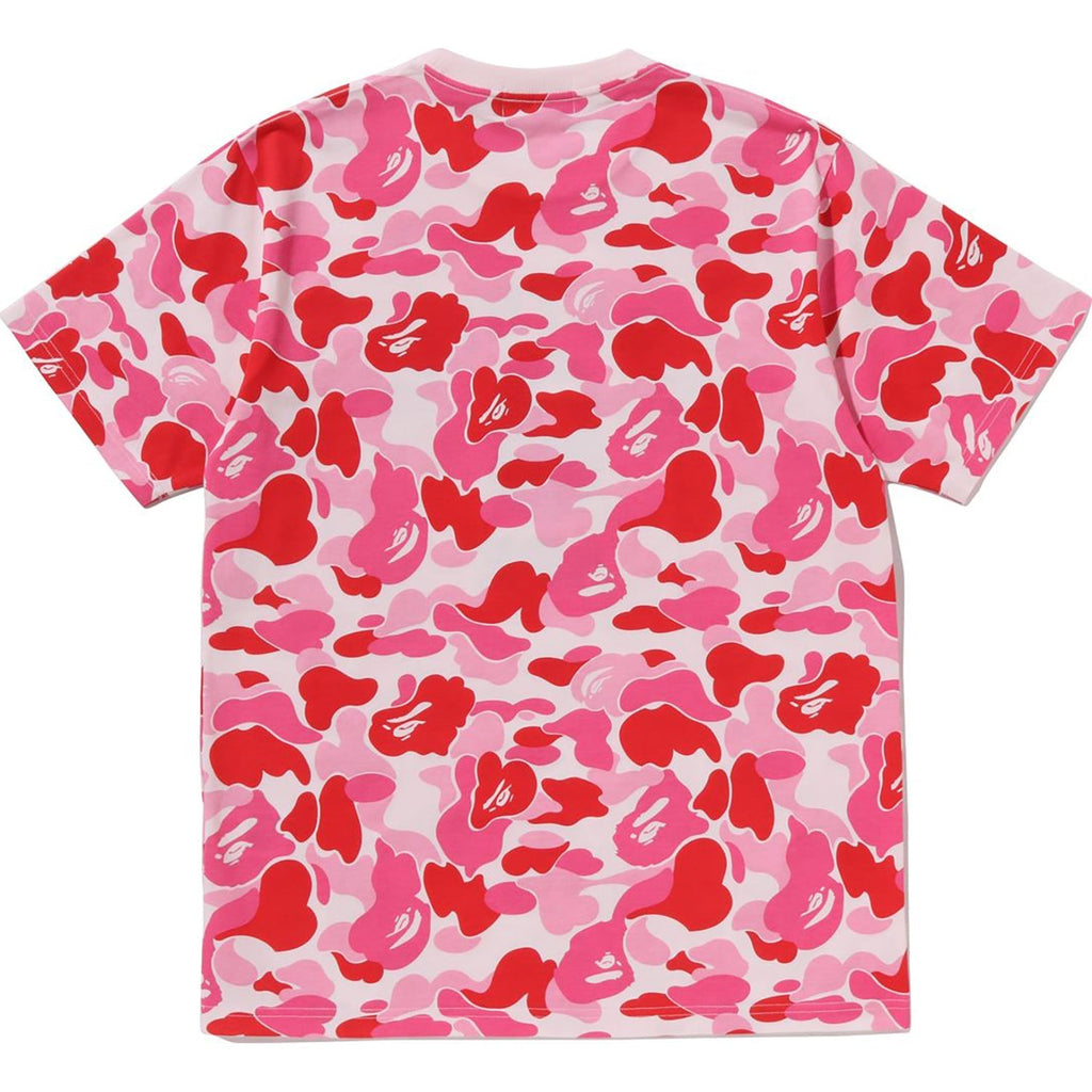 BAPE ABC CAMO COLLEGE TEE MENS