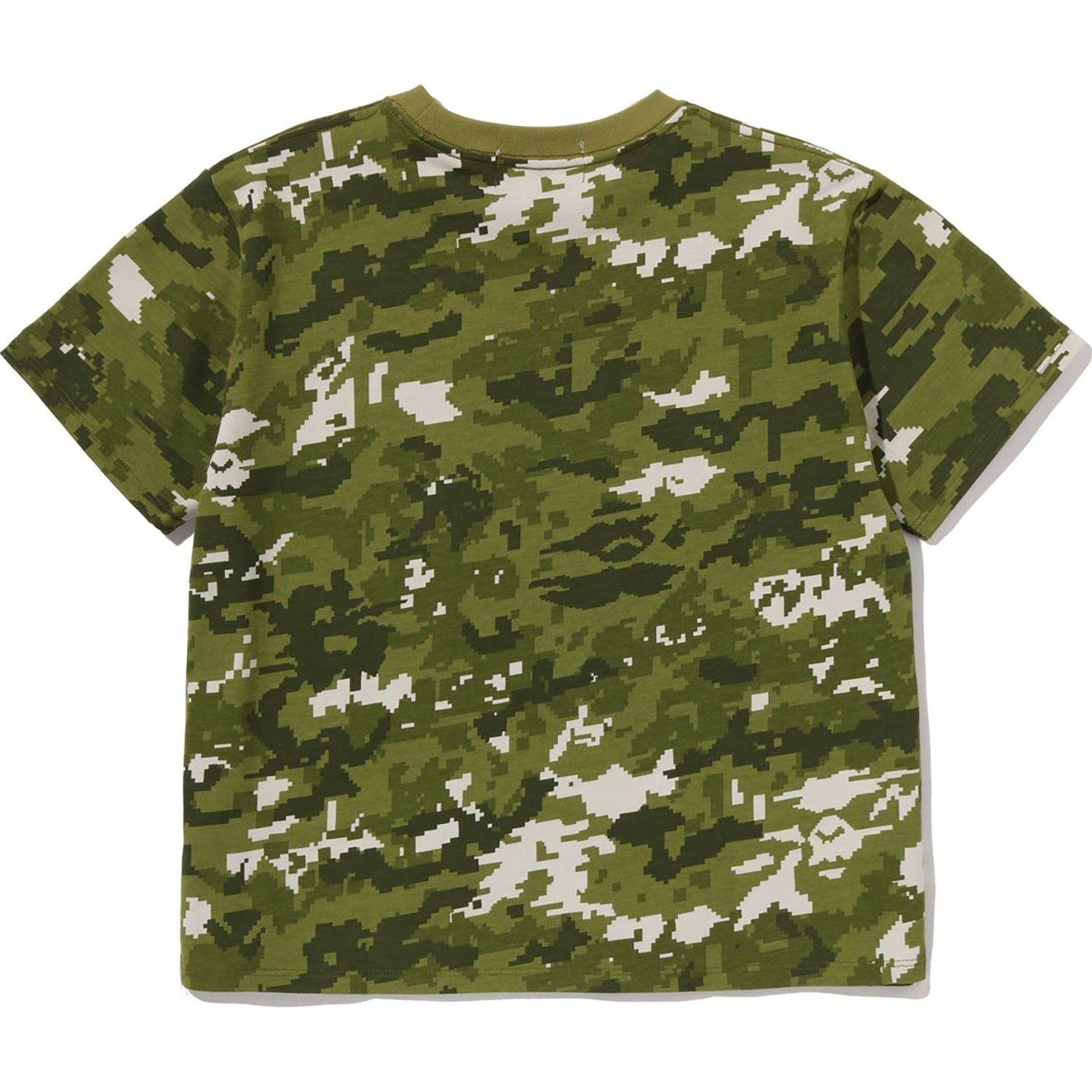 BAPE MULTI PIXEL CAMO COLLEGE MINI TEE LADIES