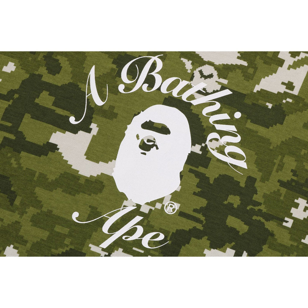 BAPE MULTI PIXEL CAMO COLLEGE MINI TEE LADIES