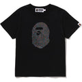 BAPE APE HEAD CRYSTAL STONE MINI TEE LADIES