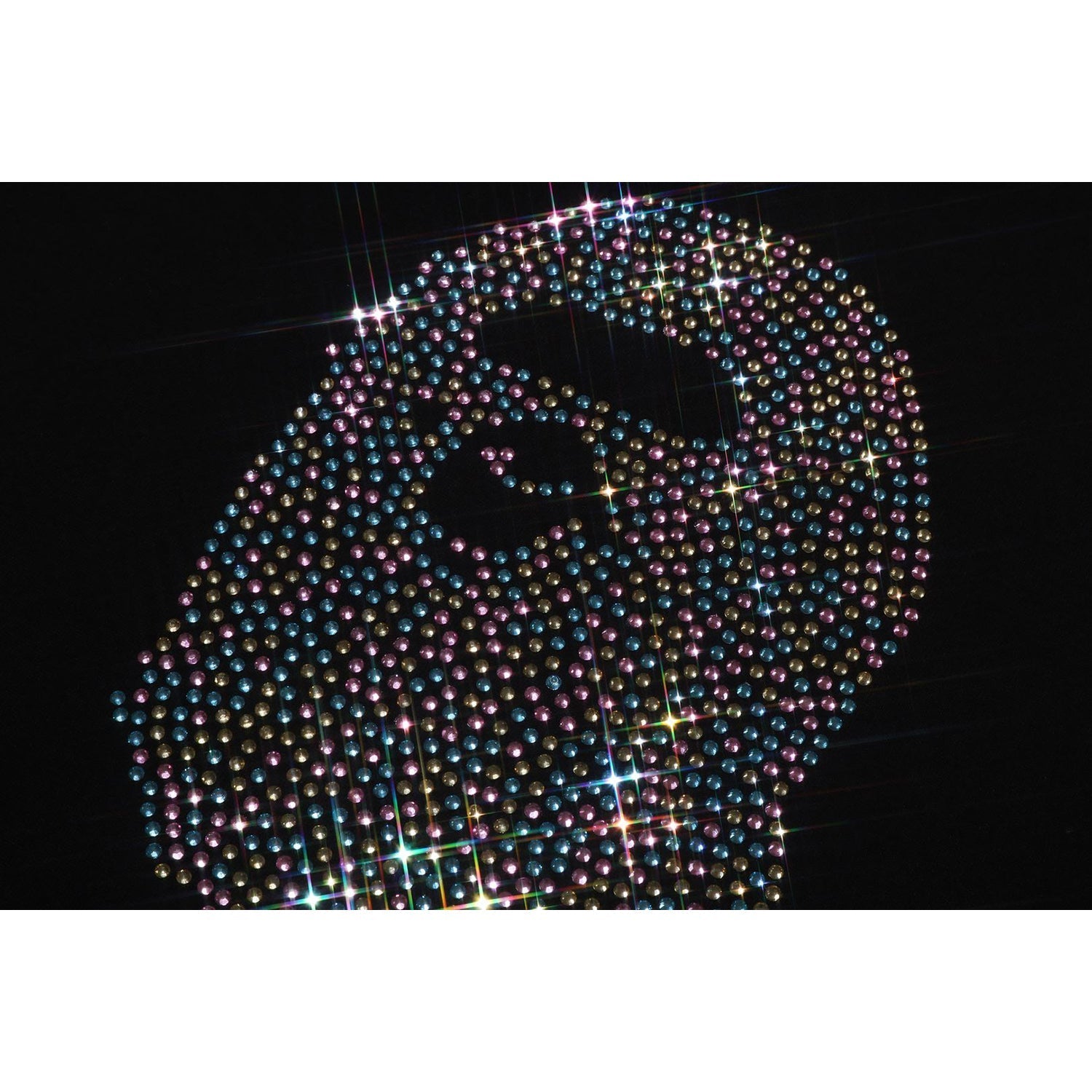BAPE APE HEAD CRYSTAL STONE MINI TEE LADIES