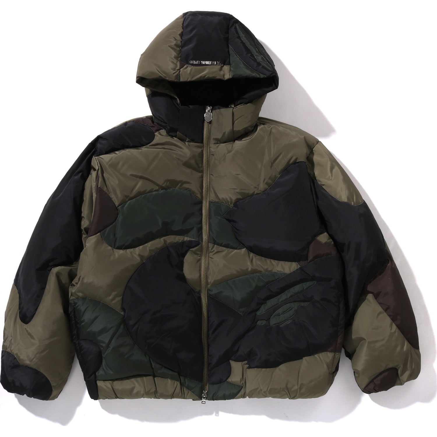 BAPE 1ST CAMO NYLON DOWN JACKET MENS