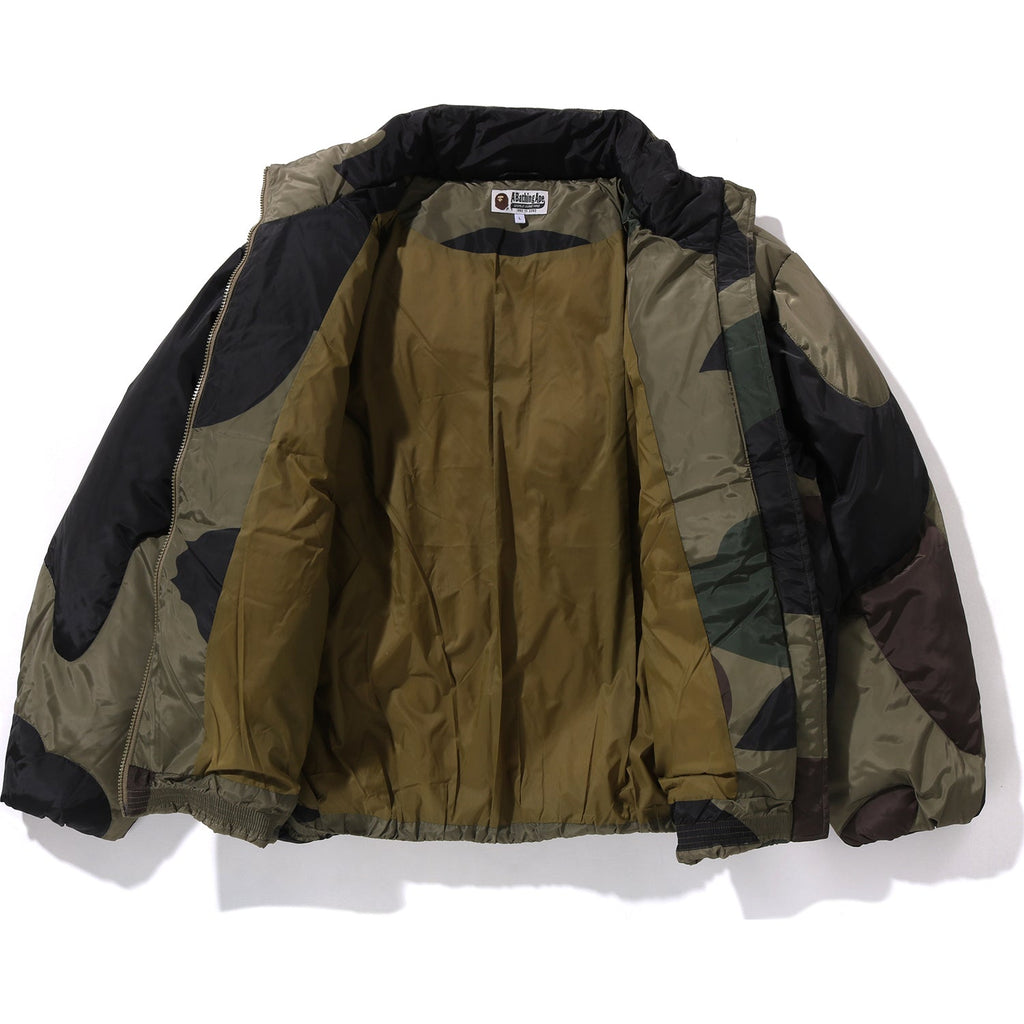 BAPE 1ST CAMO NYLON DOWN JACKET MENS