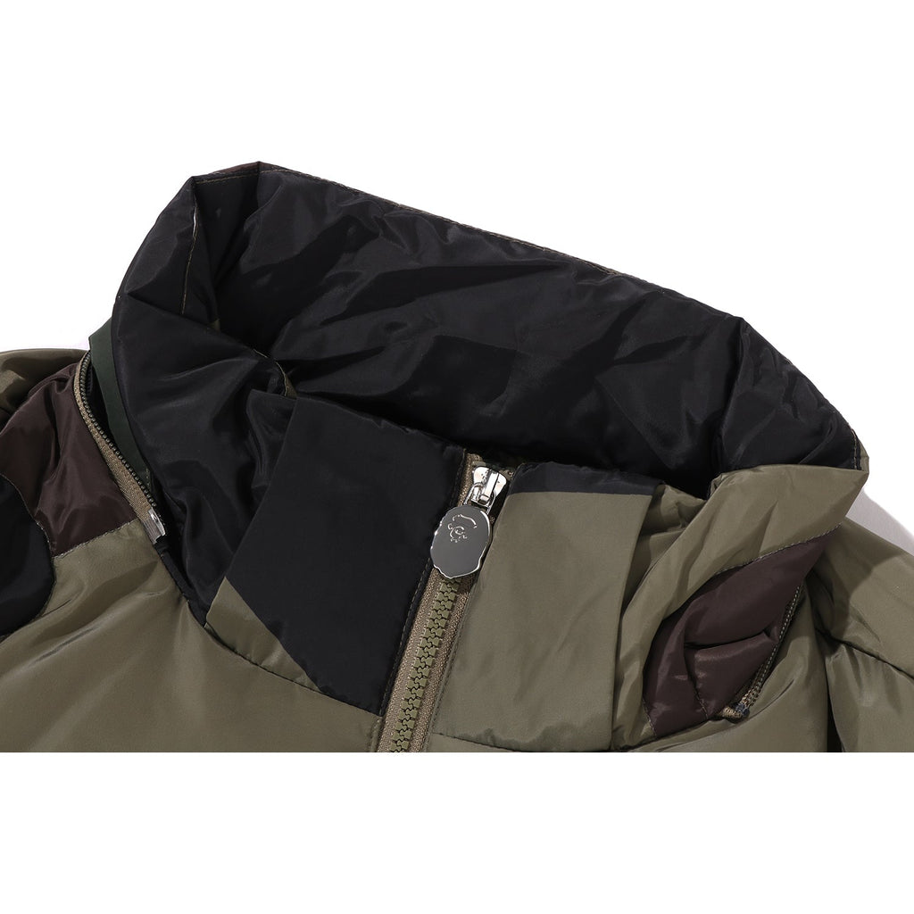 BAPE 1ST CAMO NYLON DOWN JACKET MENS