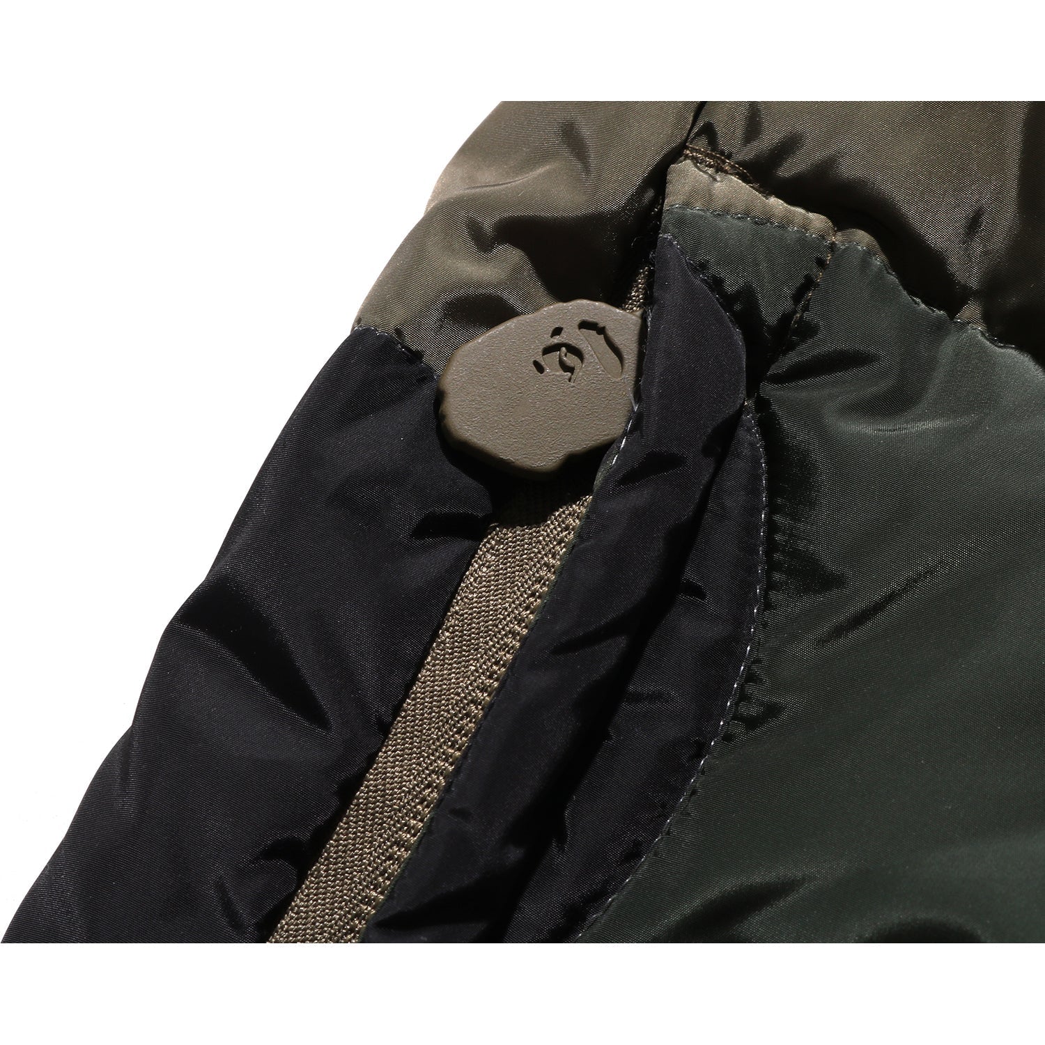 BAPE 1ST CAMO NYLON DOWN JACKET MENS